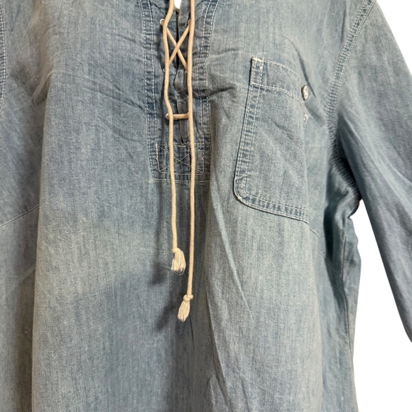 Lauren Jeans Company Ralph Lauren Nautical Tunic Top SZ 2X Coastal Maine - Picture 4 of 10